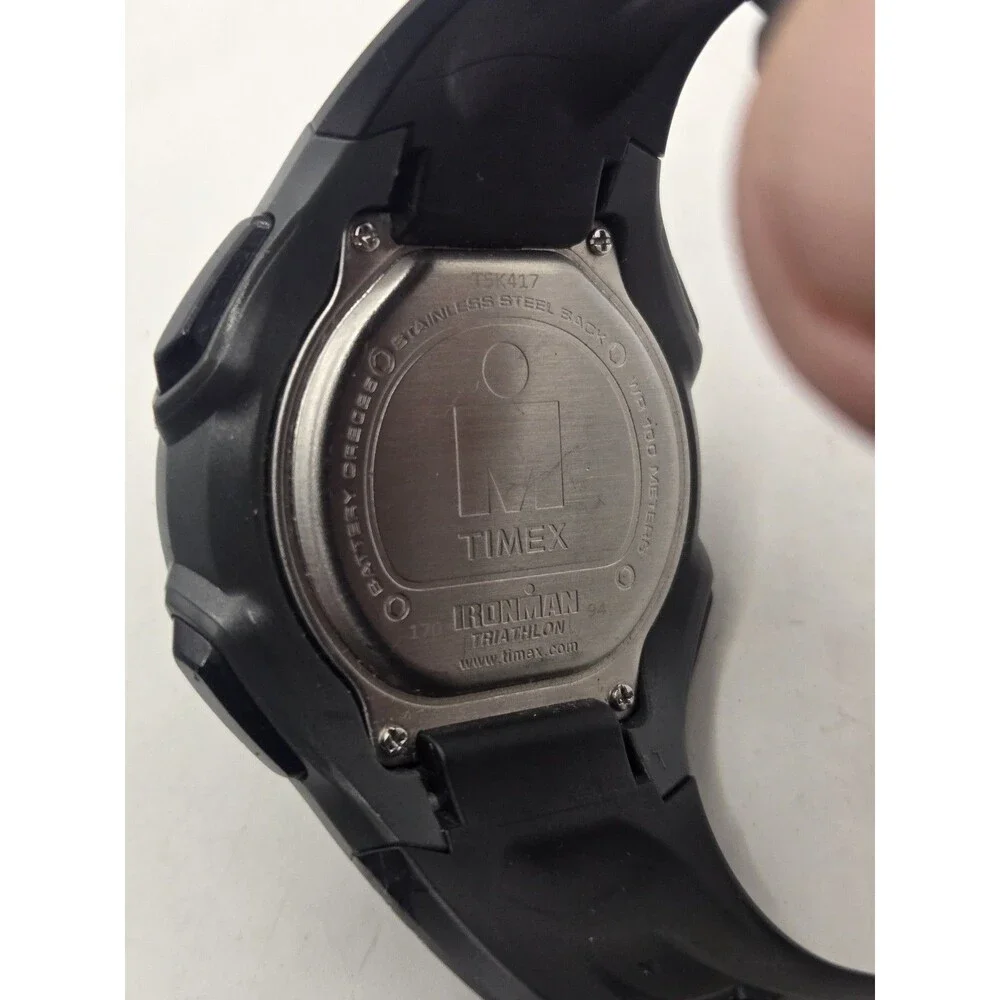 Timex Ironman Classic 30 watch (Model T5K417). 45mm Case. New Battery. Excl. Con